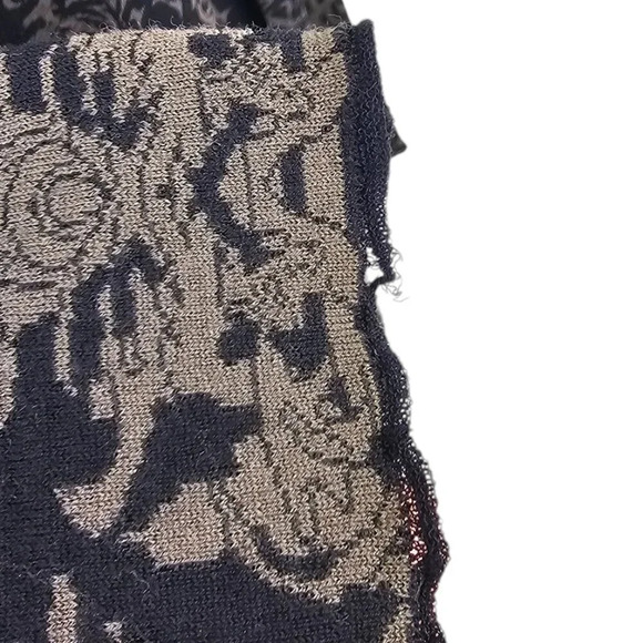 Marc Cain Womens Waterfall Open Front Wool Cardigan Size NO. 4 US 10 - Picture 6 of 8